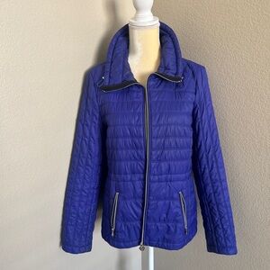 Guess Royal Blue Puffer Jacket size L